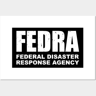 FEDRA text only Posters and Art